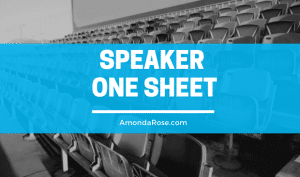 Essential Speaker One Sheet Elements Every Successful Speaker Wants to Know About